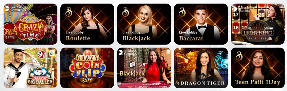 Giochi da casinò dal vivo VLAD CASINO